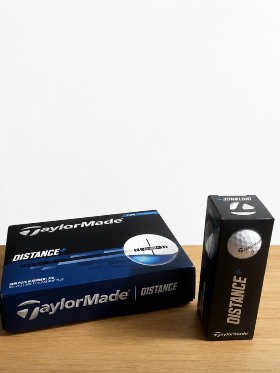 Pelotas TaylorMade Distance+ en caja